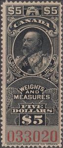 Stamp, King Edward VII (1841-1910), Canada,  , Famous People, Heads of State, Kings, Men, Royalty