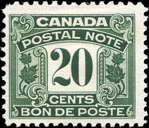 Stamp, Numeral, Canada,  , Leaves, Numbers, Plants (Flora)