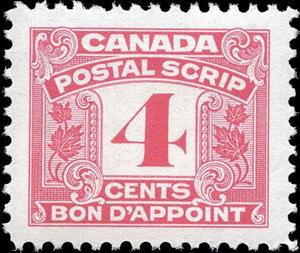 Stamp, Numeral, Canada,  , Leaves, Numbers, Plants (Flora)