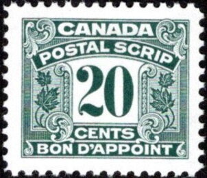 Stamp, Numeral, Canada,  , Leaves, Numbers, Plants (Flora)
