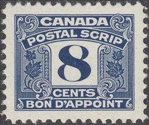 Stamp, Numeral, Canada,  , Leaves, Numbers, Plants (Flora)