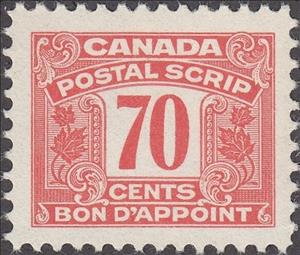 Stamp, Numeral, Canada,  , Leaves, Numbers, Plants (Flora)