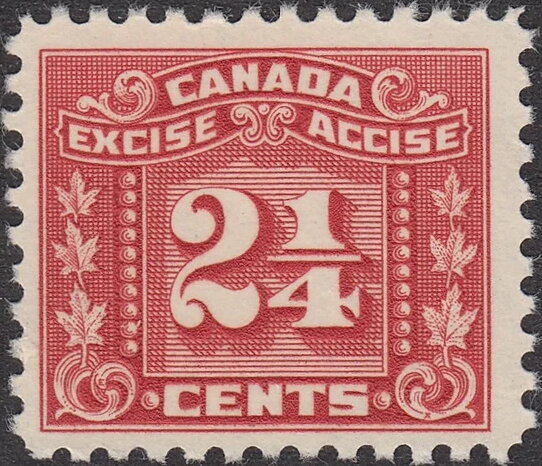 Numeral with three maple leaves on each side