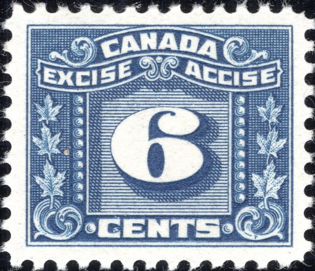 Numeral with three maple leaves on each side