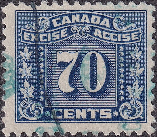 Numeral with three maple leaves on each side