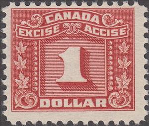 Stamp, Numeral with three maple leaves on each side, Canada,  , Leaves, Numbers, Plants (Flora)