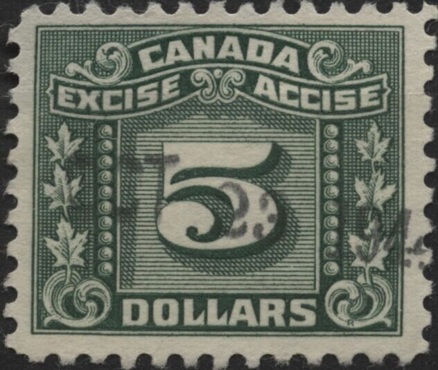 Numeral with three maple leaves on each side