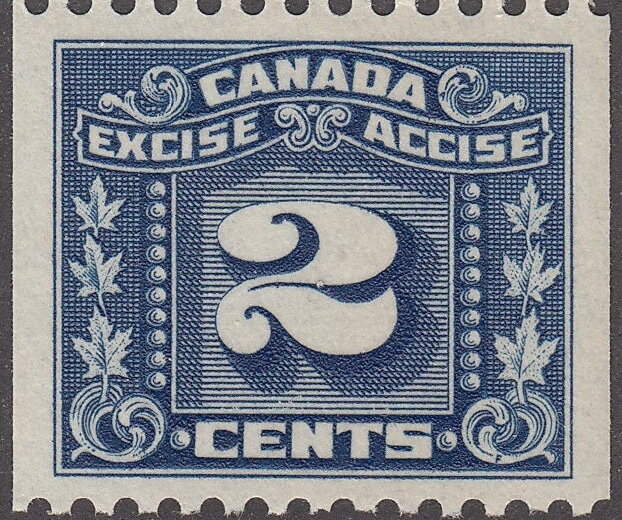 Numeral with three maple leaves on each side