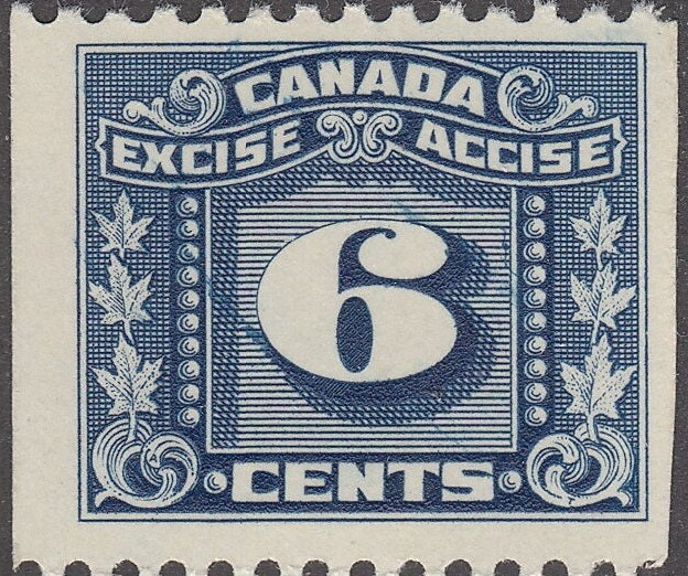 Numeral with three maple leaves on each side