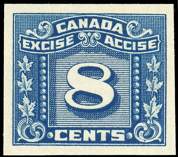 Numeral with three maple leaves on each side