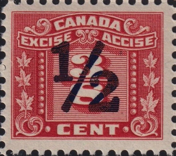 Numeral with three maple leaves on each side
