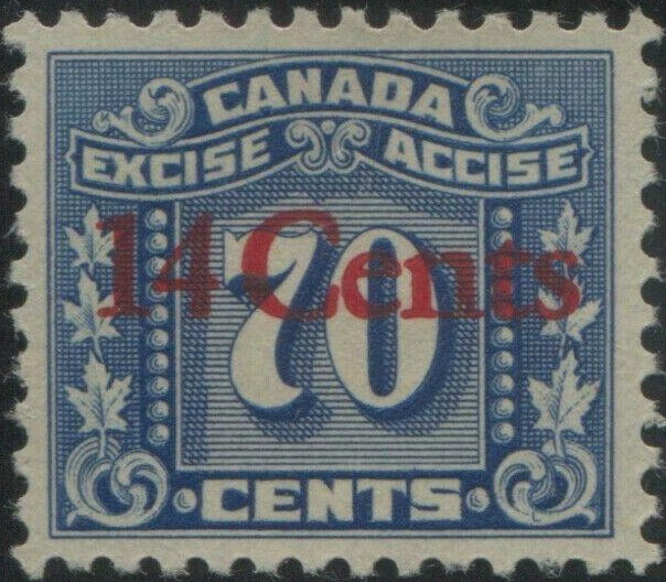 Numeral with three maple leaves on each side