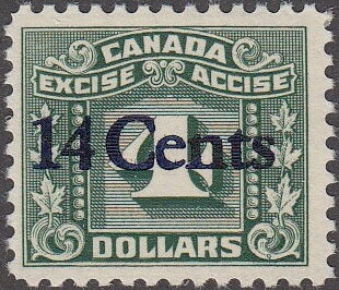 Numeral with three maple leaves on each side
