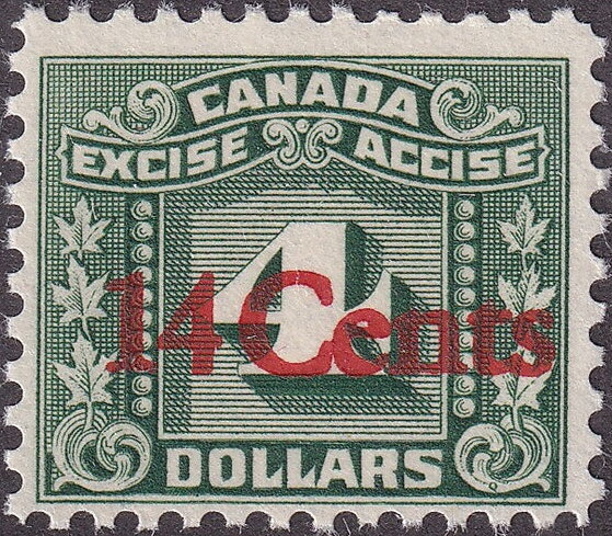 Numeral with three maple leaves on each side