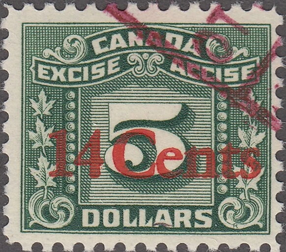 Numeral with three maple leaves on each side