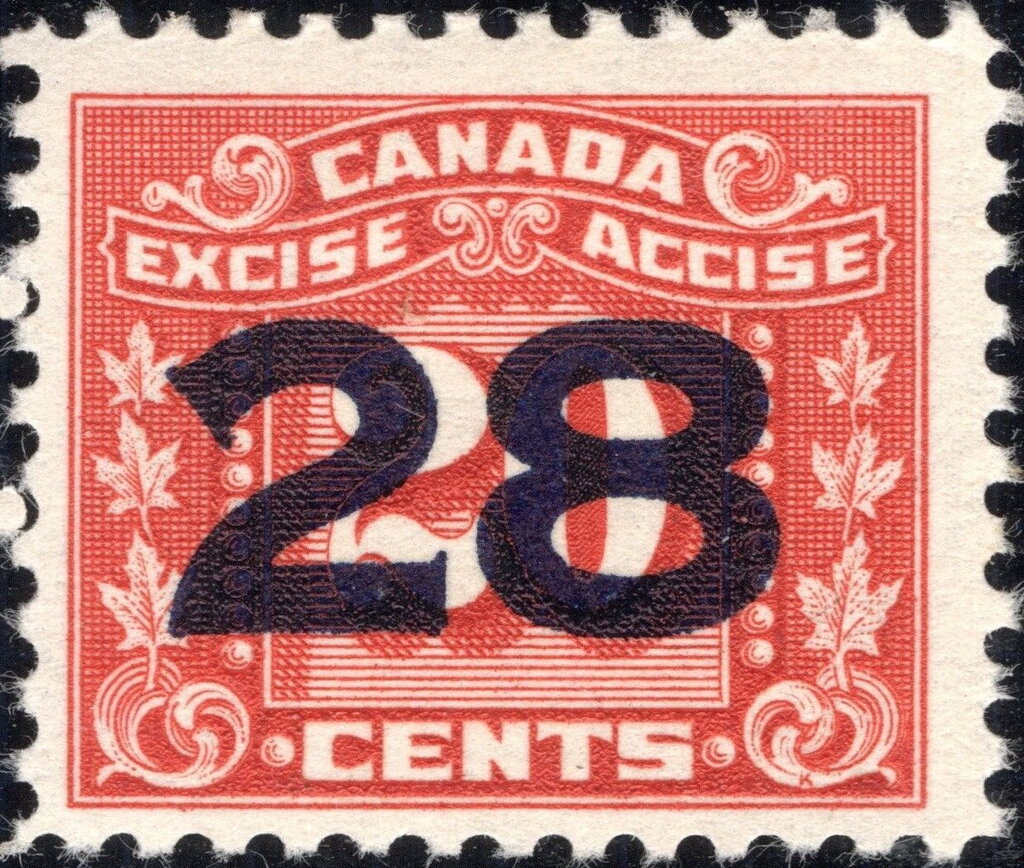 Numeral with three maple leaves on each side