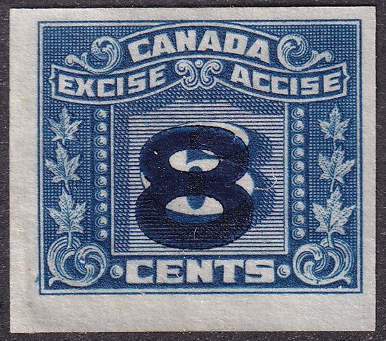 Numeral with three maple leaves on each side