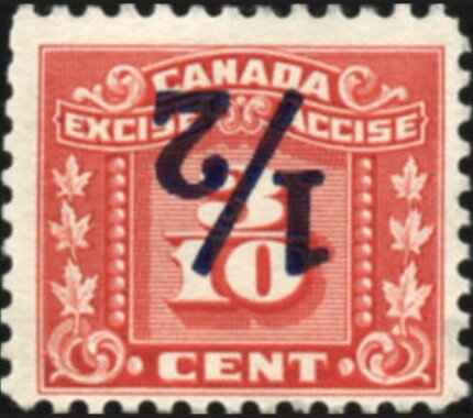 Numeral with three maple leaves on each side