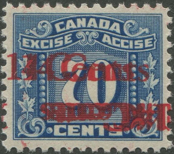 Numeral with three maple leaves on each side