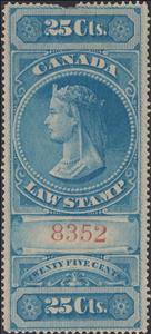 Stamp, Queen Victoria (1819-1901), Canada,  , Famous People, Heads of State, Numbers, Queens, Royalty, Women