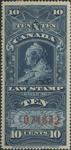 Stamp, Queen Victoria (1819-1901), Canada,  , Famous People, Heads of State, Numbers, Queens, Royalty, Women