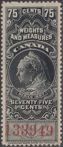 Stamp, Queen Victoria (1819-1901), Canada,  , Famous People, Heads of State, Queens, Royalty, Women