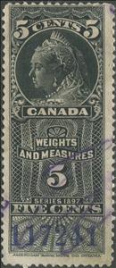 Stamp, Queen Victoria (1819-1901), Canada,  , Famous People, Heads of State, Queens, Royalty, Women