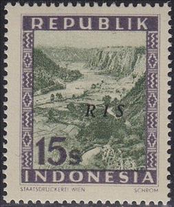 Stamp, Buffalo canyon, Indonesia,  , Landscapes