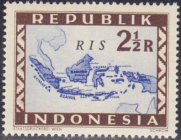 Map of Indonesia