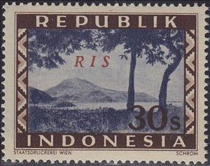 Stamp, Mountain, Sumatra, Indonesia,  
