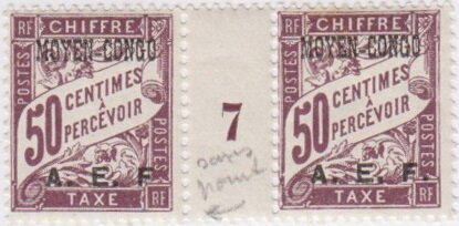 Type Duval overprint