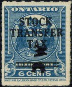 Stamp, Coat of Arms of Ontario, Ontario,  , Coats of Arms, Heraldic Animals