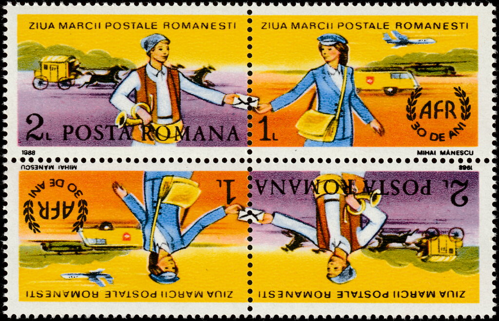 Stamp Day: Letter Carriers from 19th and 20th Centuries