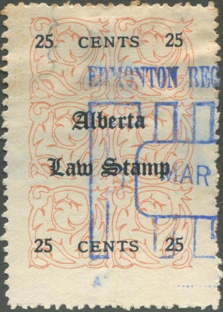Alberta Law Stamp