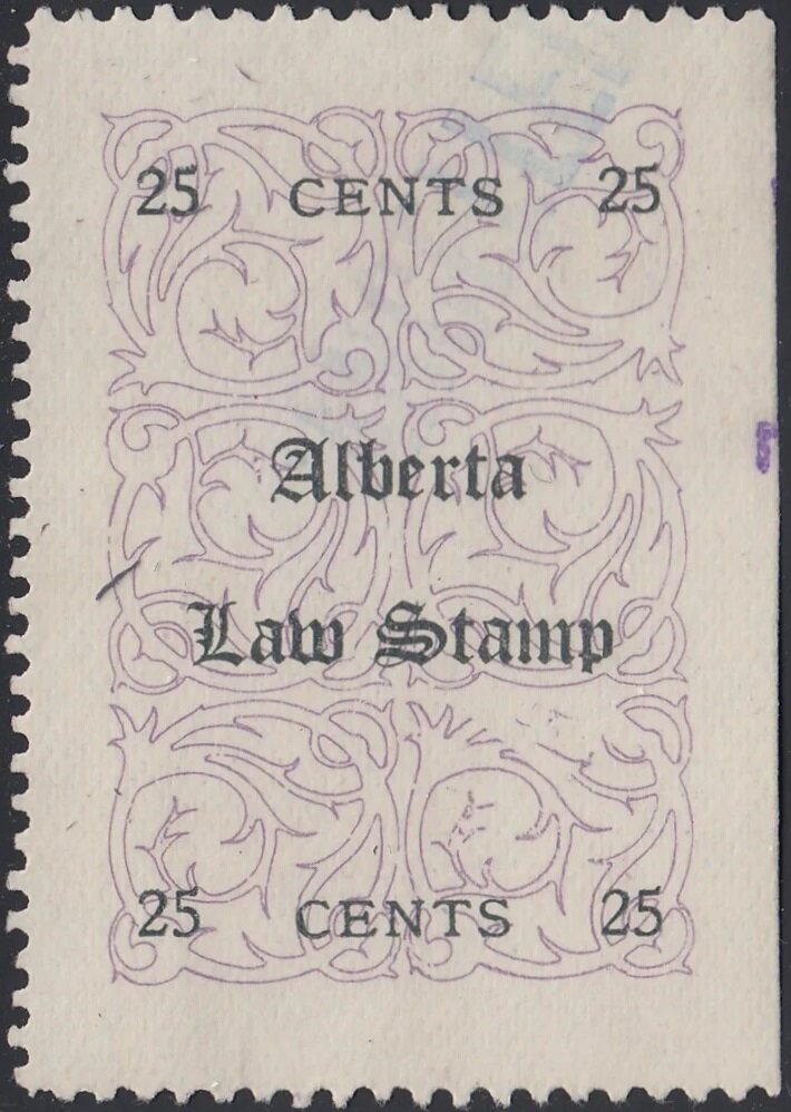 Alberta Law Stamp