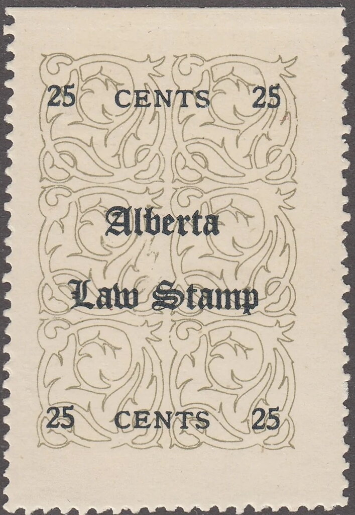 Alberta Law Stamp
