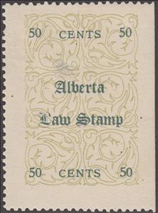 Stamp, Alberta Law Stamp, Alberta,  
