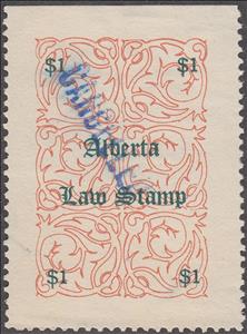 Stamp, Alberta Law Stamp, Alberta,  