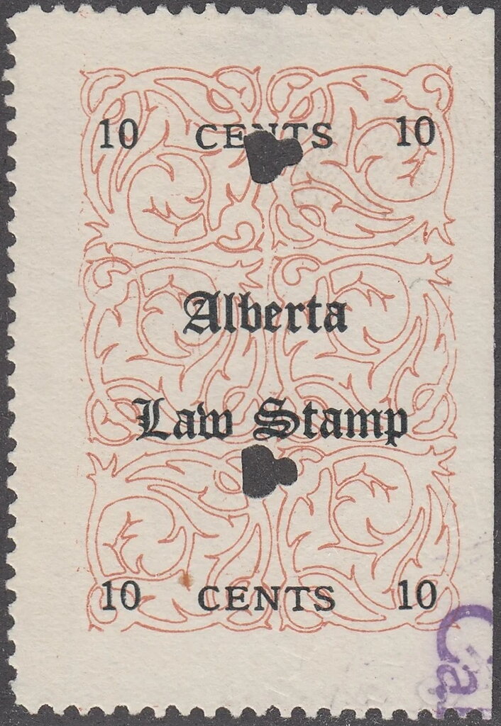 Alberta Law Stamp