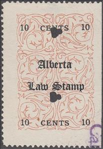 Stamp, Alberta Law Stamp, Alberta,  
