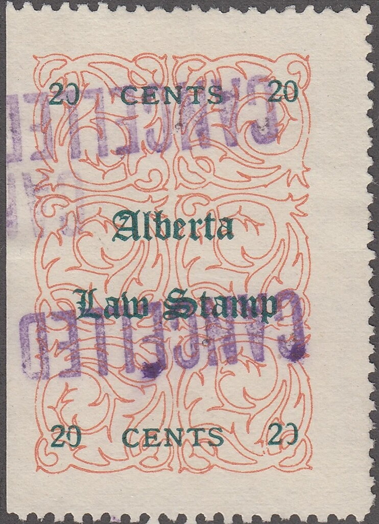 Alberta Law Stamp