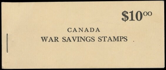 Booklet, Canada War Savings Stamps, Canada,  , Air Forces, Aircraft, Aviation, Buildings, Military Forces, Second World War
