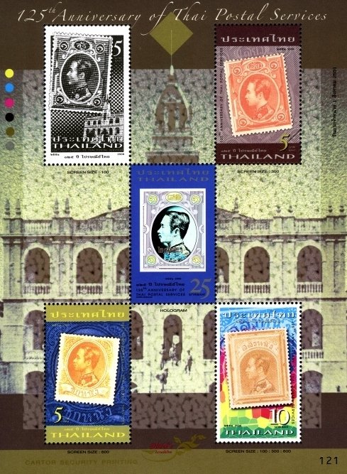 125th Anniversary of Thai Postal Services