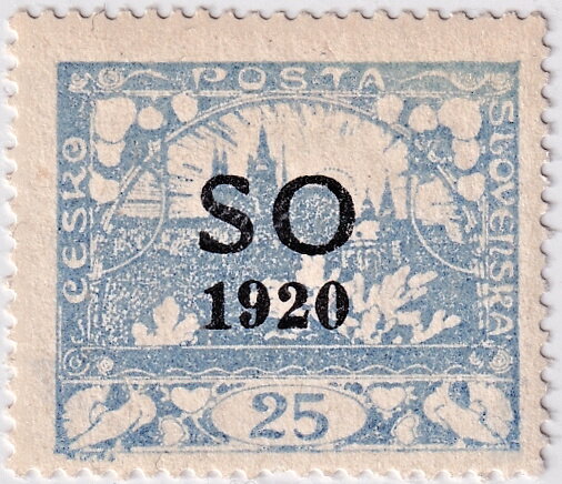 Hradcany at Prague -UNISSUED stamp - SO 1920