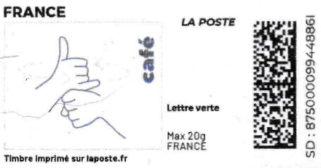 Café/Coffee. Redesign without laposte logo
