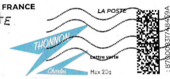 Stamp, Thonnon Charles, France,  , Accountants