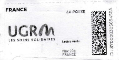 Stamp, UGRM Soins Solidaires, France,  , Healthcare