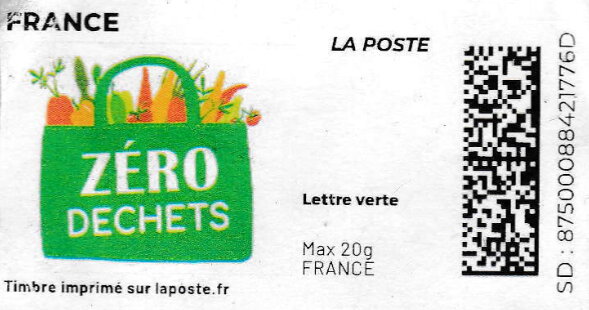Zero Waste. Zero Dechets. Redesign without laposte logo