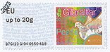 Stamp, EU up to 20g, Gibraltar,  , Animals (Fauna), Birds, C.E.P.T. / Europe, Peace Doves, Pigeons