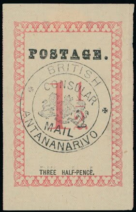 British Consular Mail Antananarivo